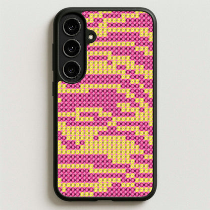 Sequin Tiger Pattern Phone Case for Galaxy S25FE