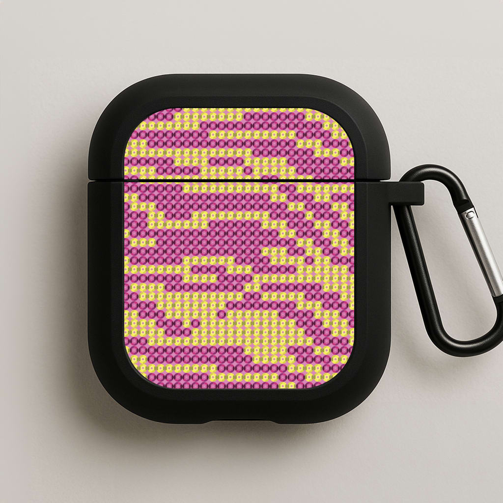 Sequin Tiger Pattern AirPods Case