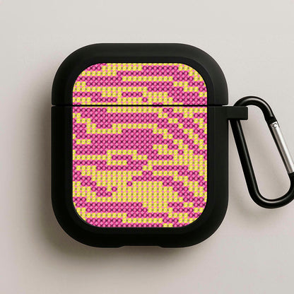 Sequin Tiger Pattern AirPods Case