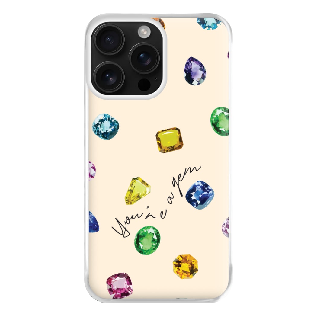 You're A Gem Pattern Phone Case