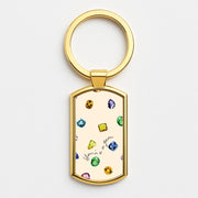You're A Gem Pattern Luxury Keyring 3