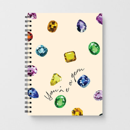 You're A Gem Pattern Notebook