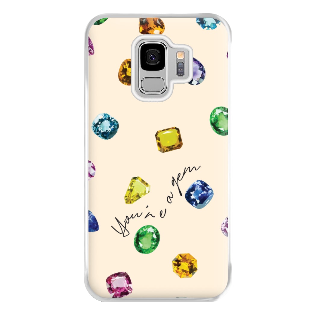 You're A Gem Pattern Phone Case for Galaxy S9 Plus