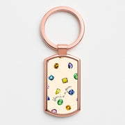 You're A Gem Pattern Luxury Keyring 4