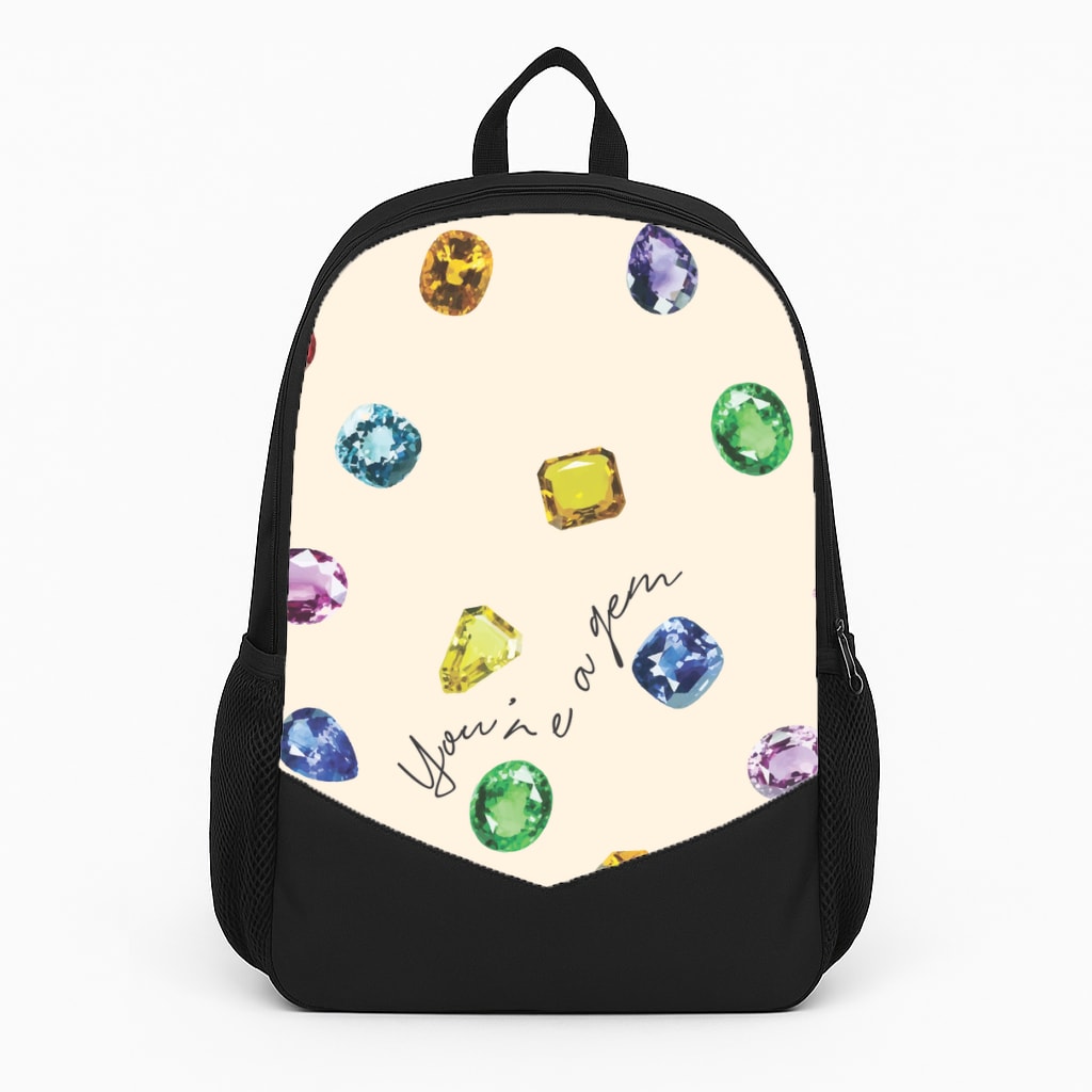 You're A Gem Pattern Backpack