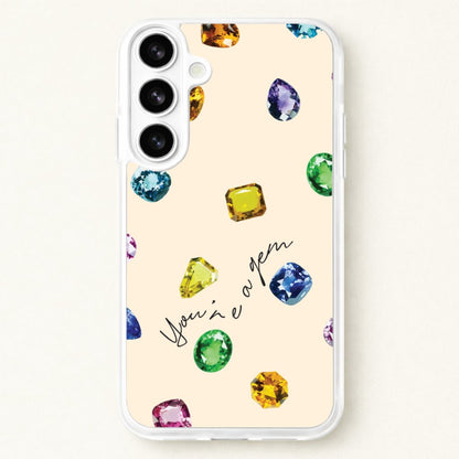 You're A Gem Pattern Phone Case for Galaxy S26