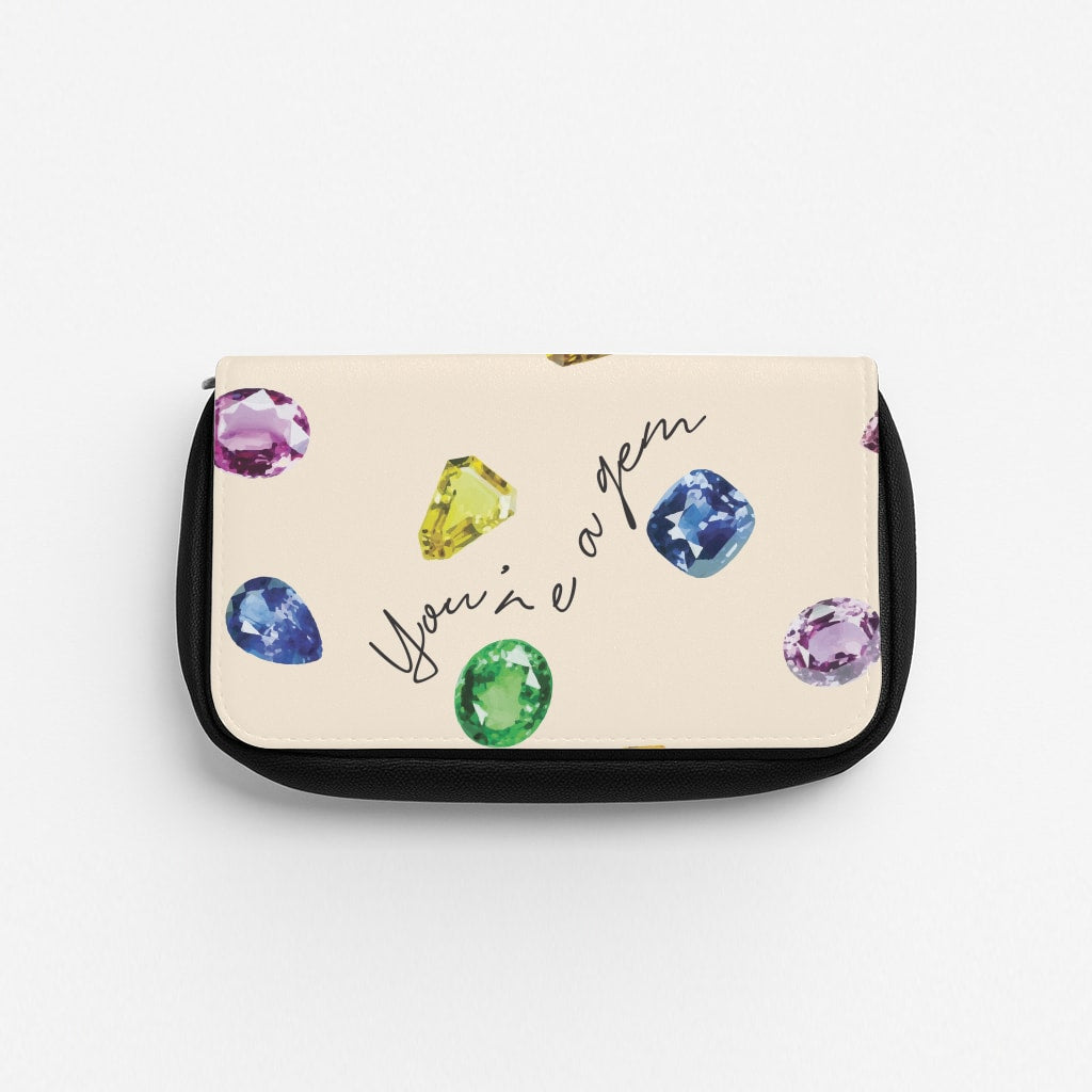 You're A Gem Pattern Pencil Case