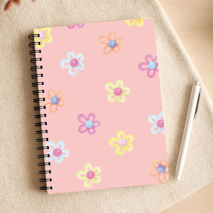 Flower Gems Pattern Notepad