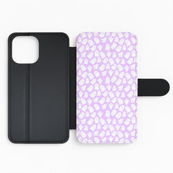 Ghost Pattern Flip Phone Case