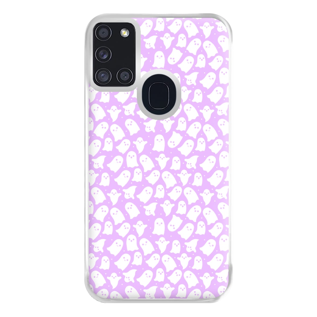 Ghost Pattern Phone Case for Galaxy A21s