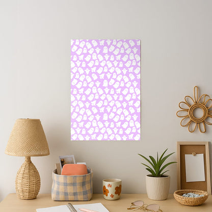Ghost Pattern Art Print