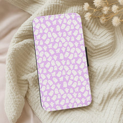 Ghost Pattern Wallet Phone Case