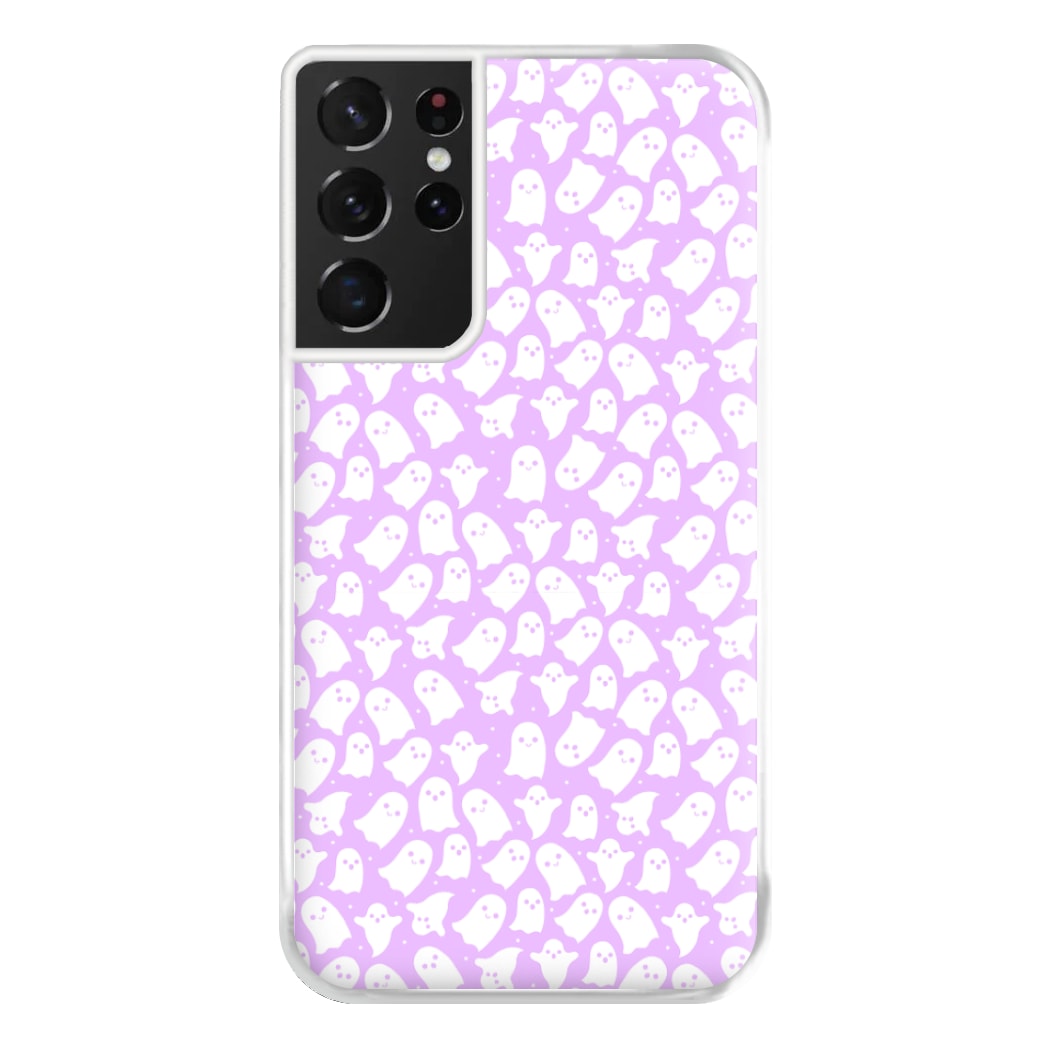 Ghost Pattern Phone Case for Galaxy S21 Ultra