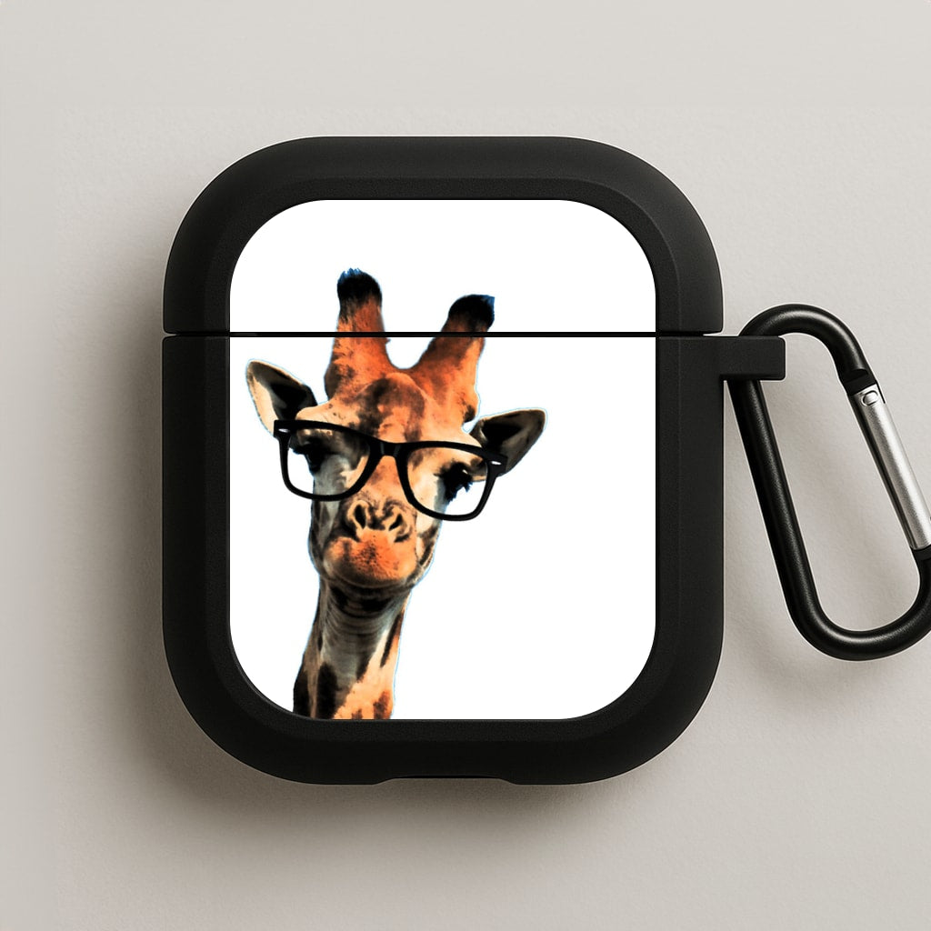 Hipster Giraffe Tumblr AirPods Case