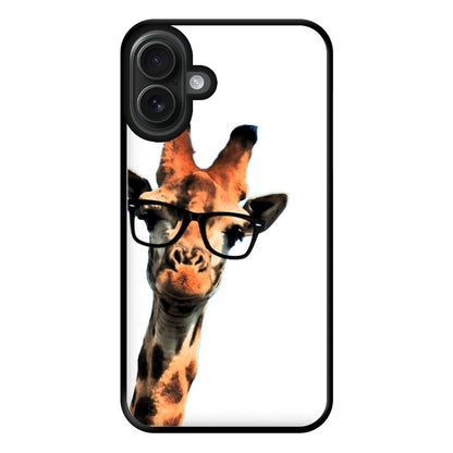 Hipster Giraffe Tumblr Phone Case for iPhone 16 Plus