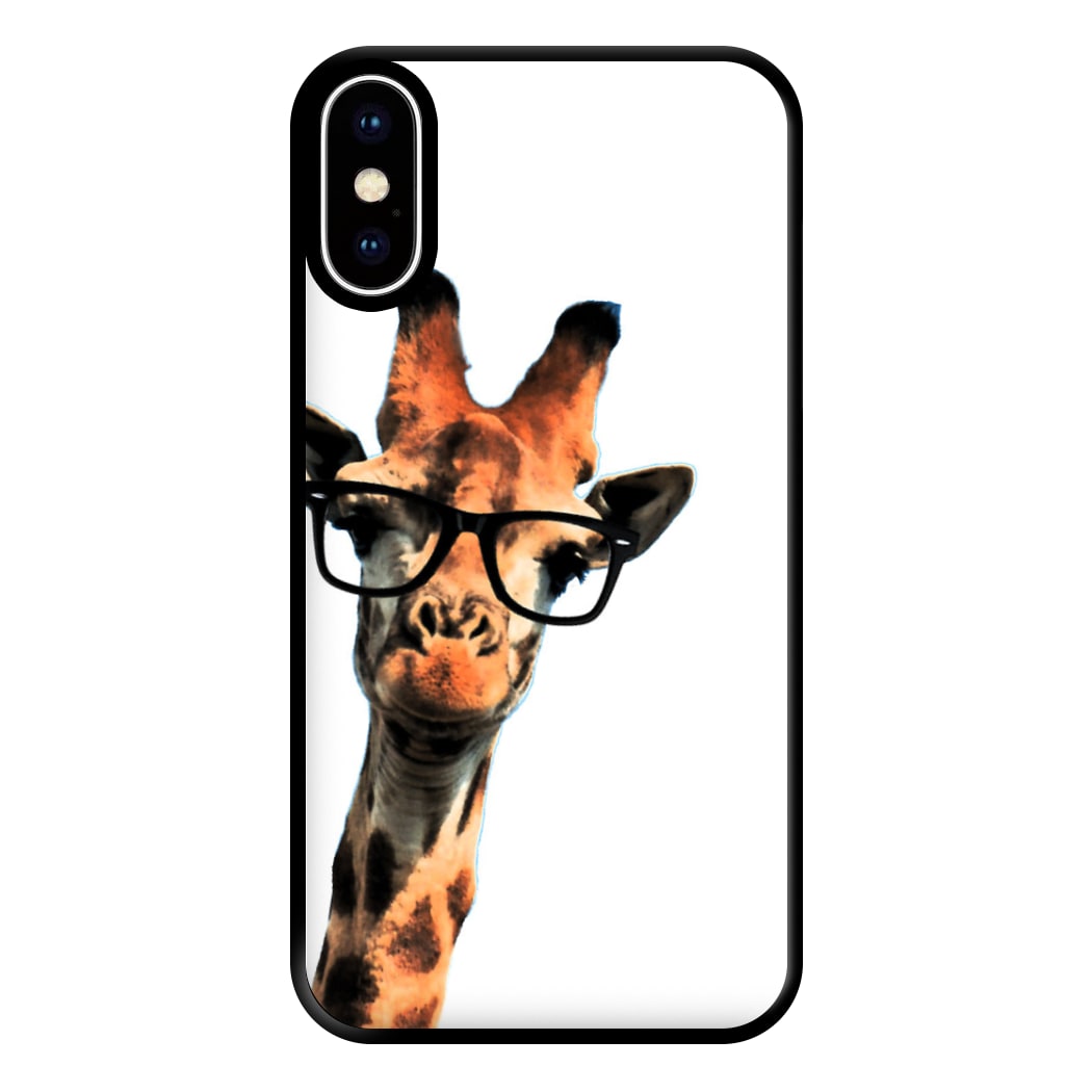 Hipster Giraffe Tumblr Phone Case for iPhone XS Max