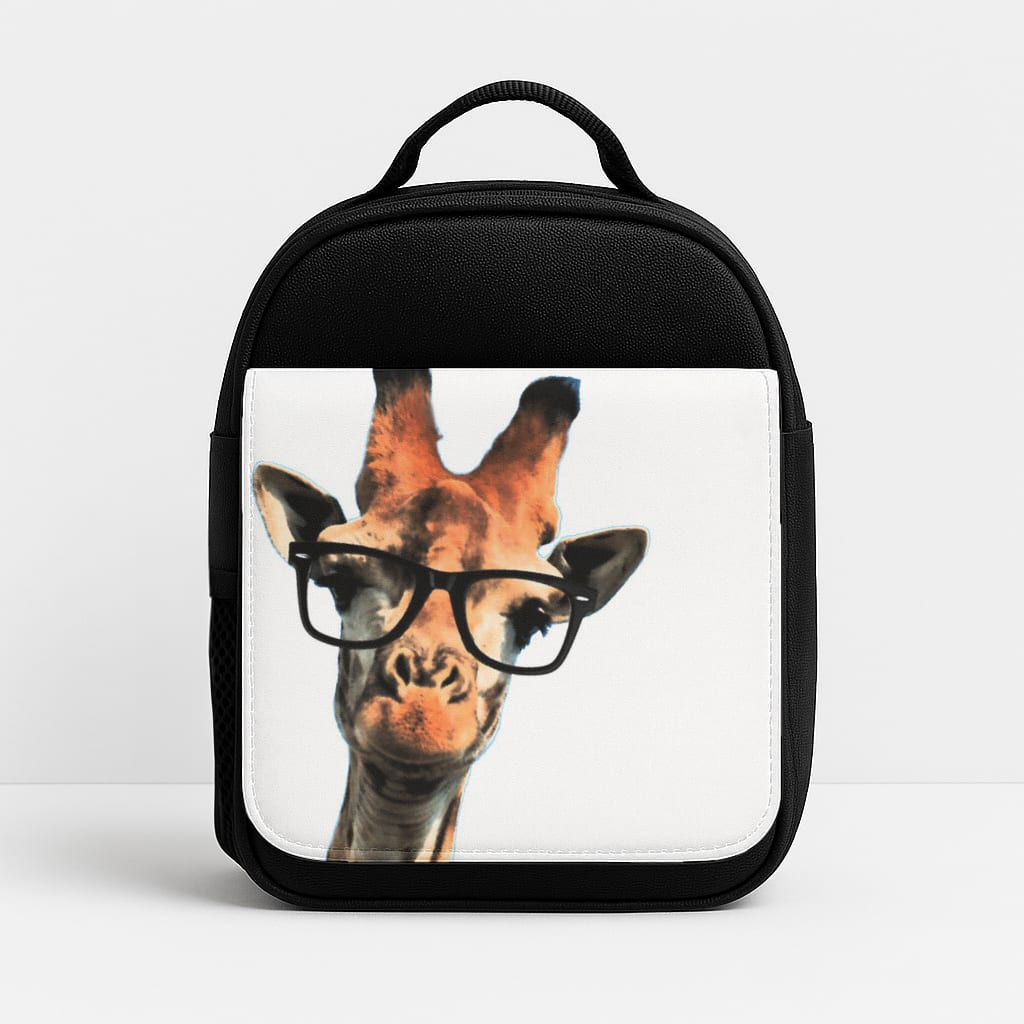 Hipster Giraffe Tumblr Insulated Lunchbox