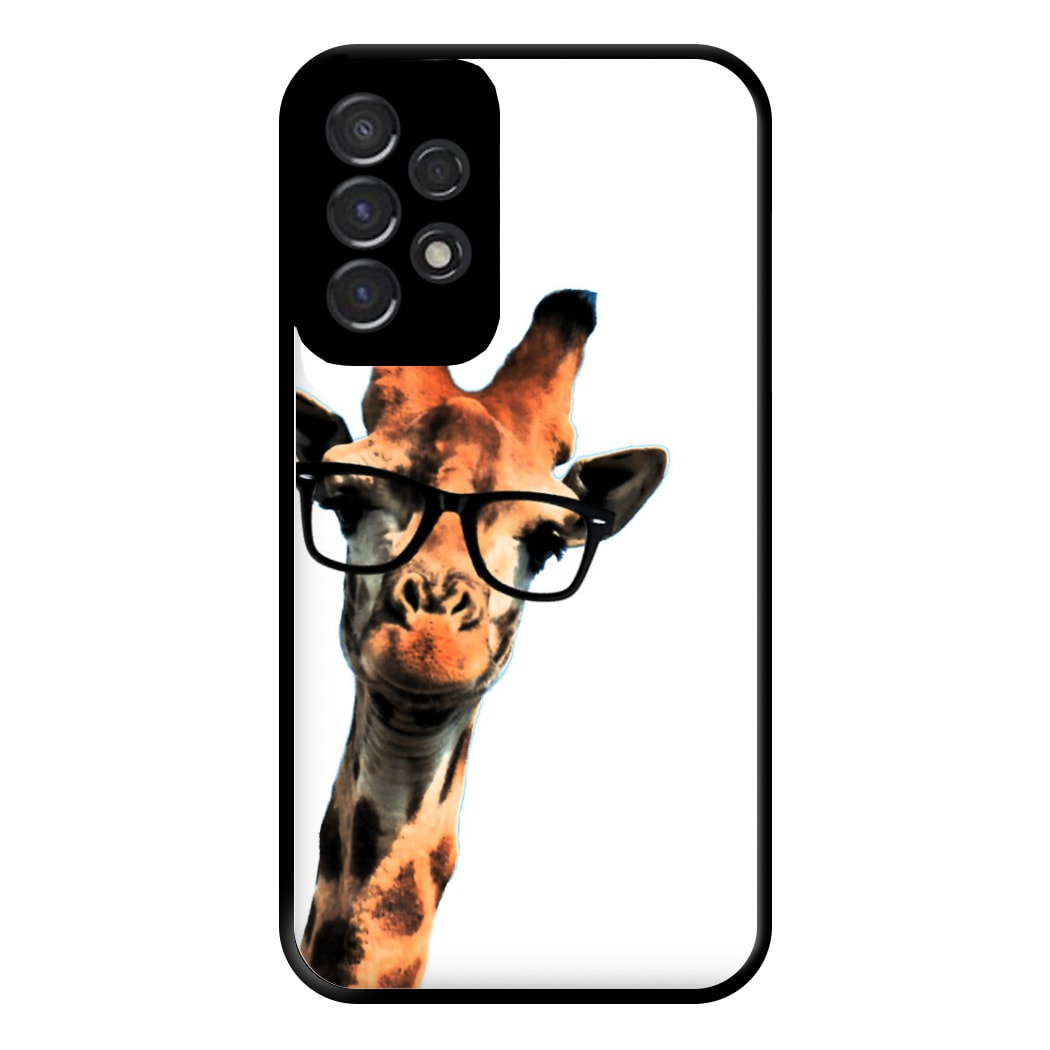 Hipster Giraffe Tumblr Phone Case for Galaxy A53