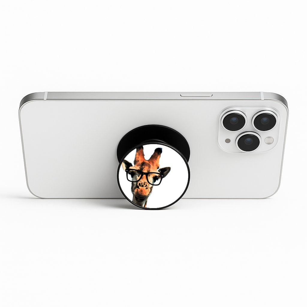 Hipster Giraffe Tumblr Phone Stand