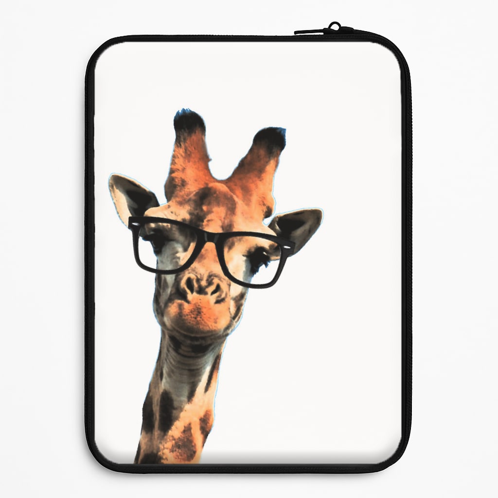 Hipster Giraffe Tumblr Laptop Sleeve