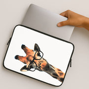 Hipster Giraffe Tumblr Laptop Sleeve 2