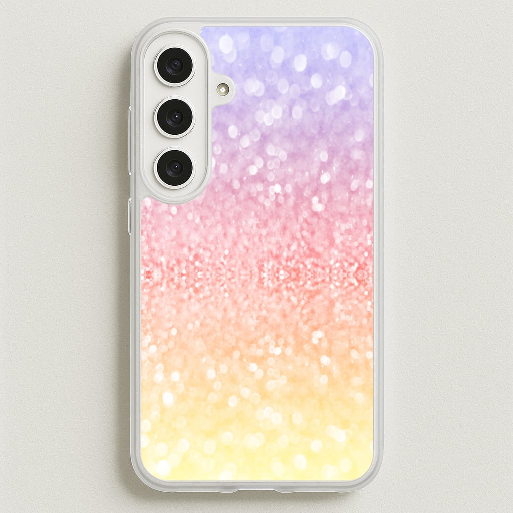 Glitter Splash Phone Case for Galaxy S25FE