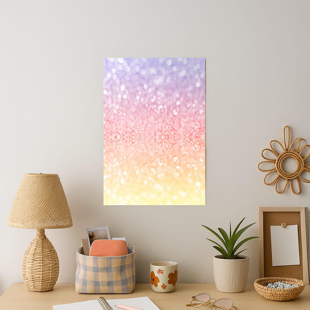 Glitter Splash Art Print