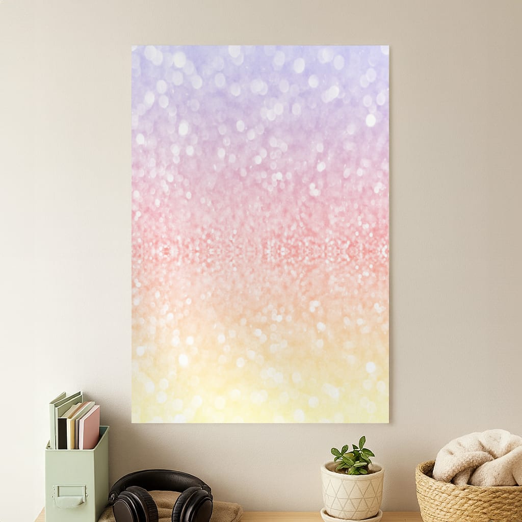 Glitter Splash Poster