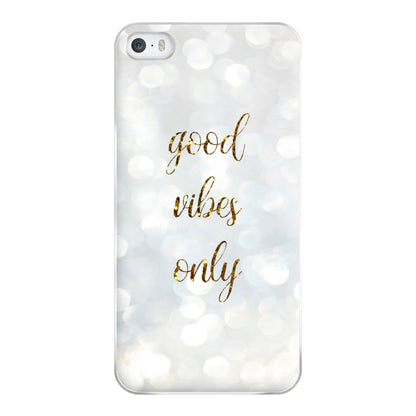 Good Vibes Only - Glittery Phone Case for iPhone 5 / 5s / SE 2016