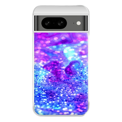 Glitter Swirl, Tumblr Stlye Phone Case for Google Pixel 8