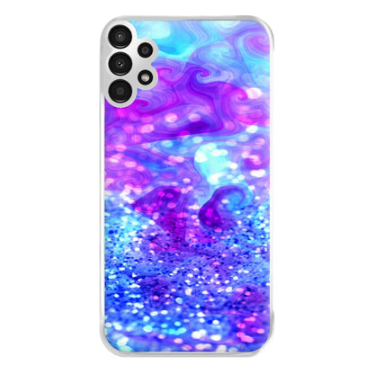 Glitter Swirl, Tumblr Stlye Phone Case for Galaxy A13