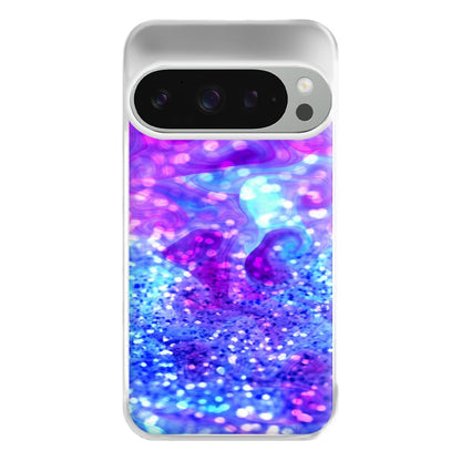 Glitter Swirl, Tumblr Stlye Phone Case for Google Pixel 9 Pro XL