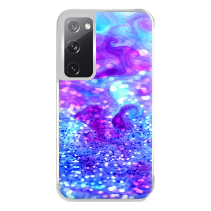 Glitter Swirl, Tumblr Stlye Phone Case for Galaxy S20FE