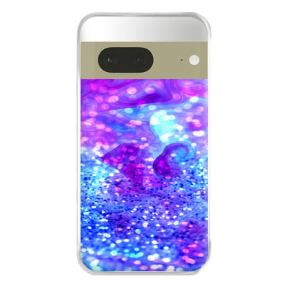 Glitter Swirl, Tumblr Stlye Phone Case for Google Pixel 7a