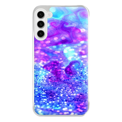 Glitter Swirl, Tumblr Stlye Phone Case for Galaxy S23FE