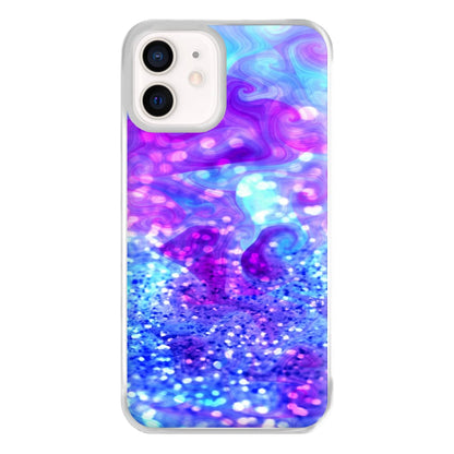 Glitter Swirl, Tumblr Stlye Phone Case for iPhone 13 Mini