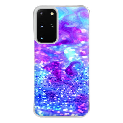 Glitter Swirl, Tumblr Stlye Phone Case for Galaxy S20 Plus