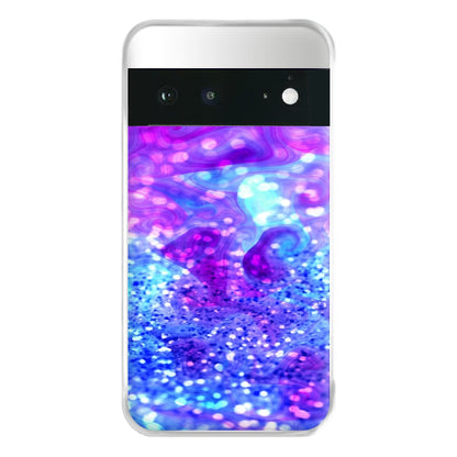 Glitter Swirl, Tumblr Stlye Phone Case for Google Pixel 6a