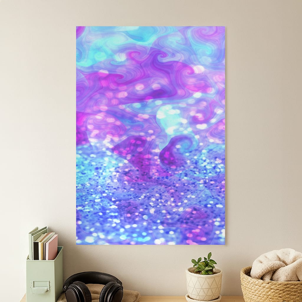 Glitter Swirl, Tumblr Stlye Poster