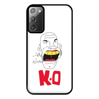 K.O - Boxing Phone Case for Galaxy Note 20 Ultra