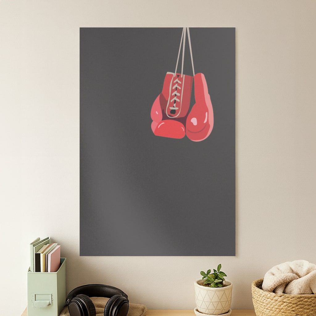 String gloves - Boxing Poster