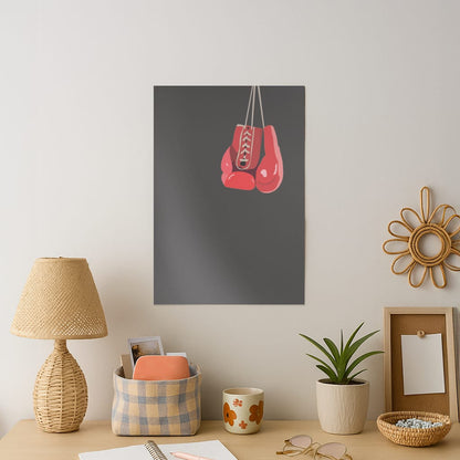 String gloves - Boxing Art Print