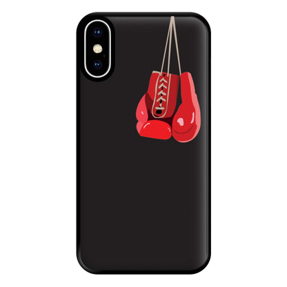 String gloves - Boxing Phone Case for iPhone XS Max