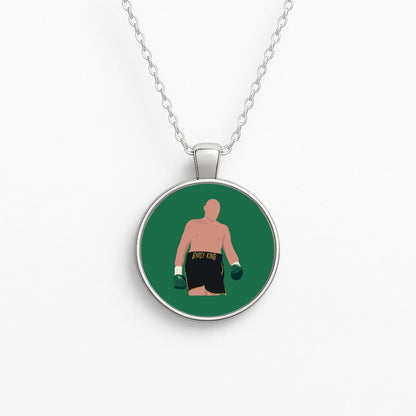 Fury - Boxing Circle Necklace
