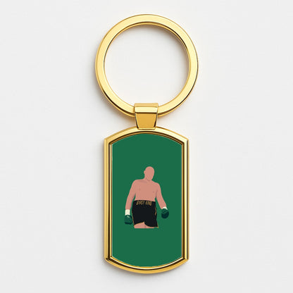 Fury - Boxing Gold Keyring
