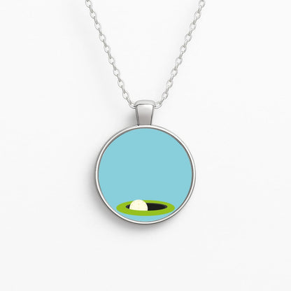 Hole - Golf Circle Necklace
