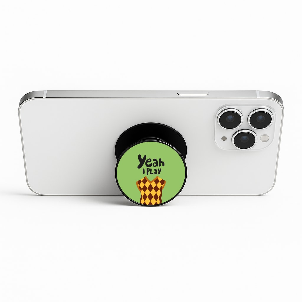 Yeah I play golf - Golf Phone Stand