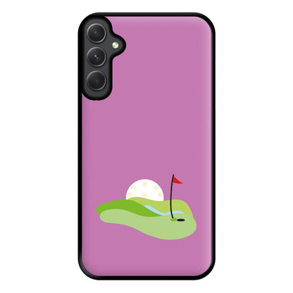 Golf course Phone Case for Galaxy A34