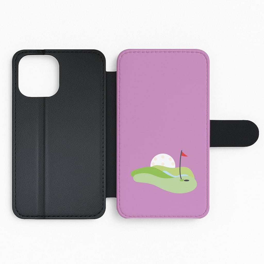 Golf course Flip Phone Case