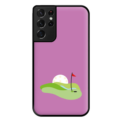 Golf course Phone Case for Galaxy S21 Ultra